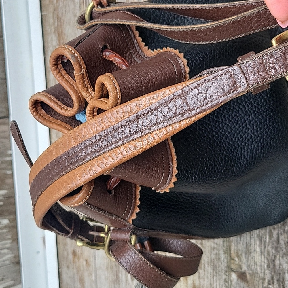Vintage Dooney and Bourke Teton Drawstring Bucket Bag - Picture 8 of 16